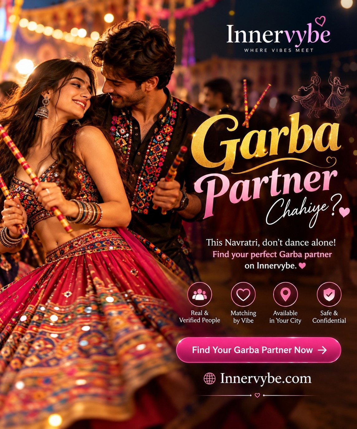 Find Your Garba Partner in Gujarat